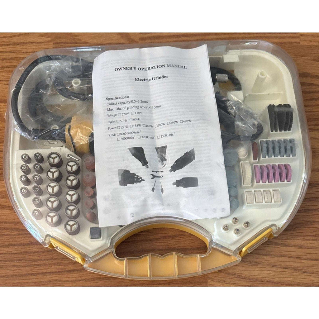 Variable Speed Rotary Tool Kit Electric Drill Polisher Sander Engraver Grinder