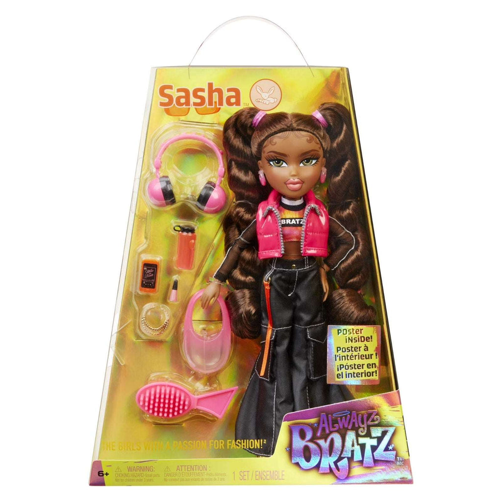 4 Original Alwayz Bratz Fashion Dolls Lot Yasmin Jade Sasha & Cloe + Accessories