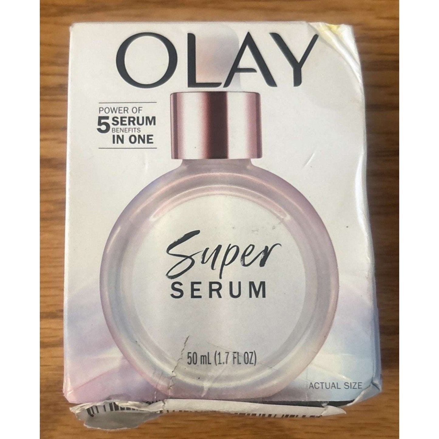 Olay Super Serum 5-in-1 With Niacinamide Vitamin C, Collagen 50ml. (1.7FL 0Z)