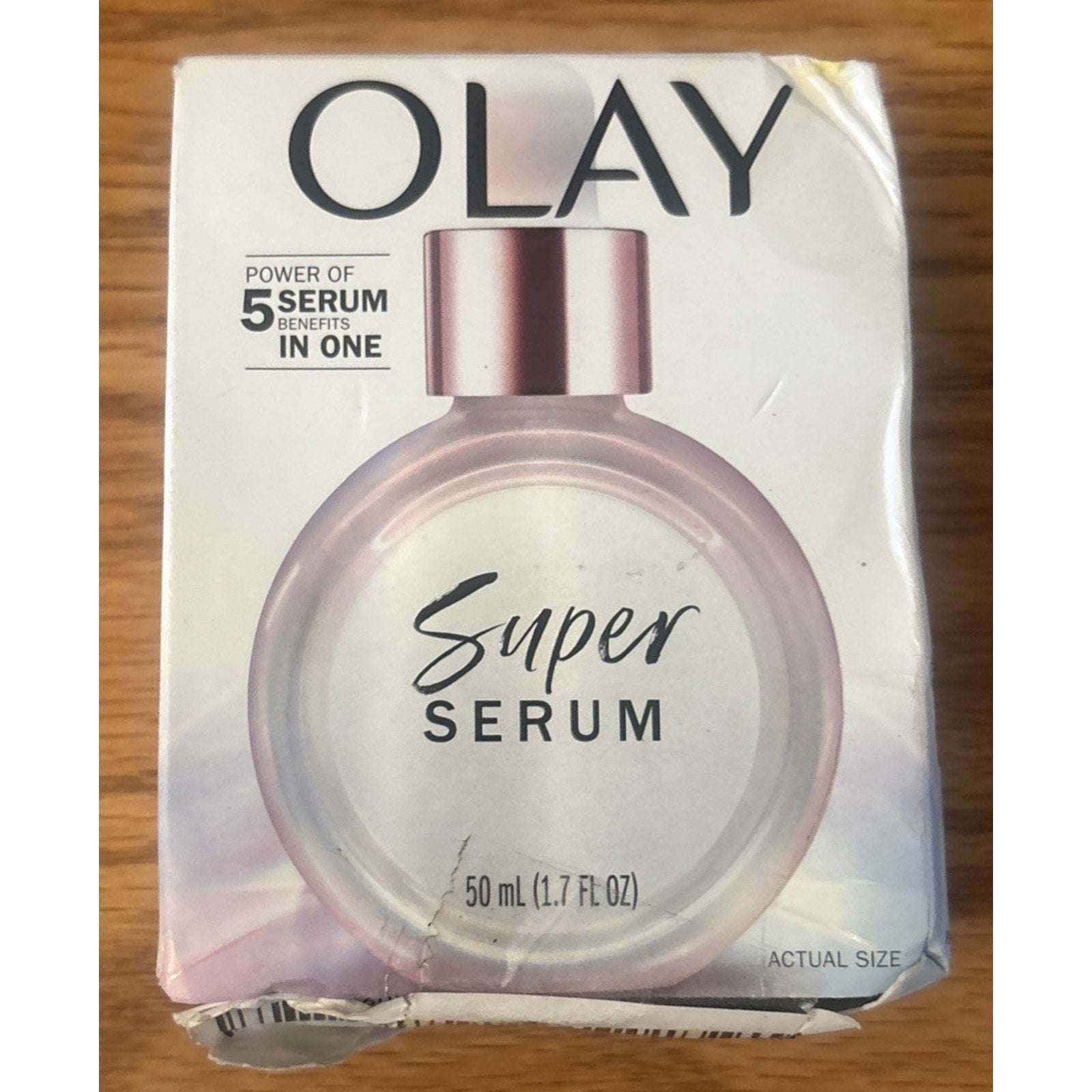 Olay Super Serum 5-in-1 With Niacinamide Vitamin C, Collagen 50ml. (1.7FL 0Z)