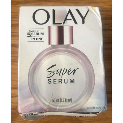 Olay Super Serum 5-in-1 With Niacinamide Vitamin C, Collagen 50ml. (1.7FL 0Z)