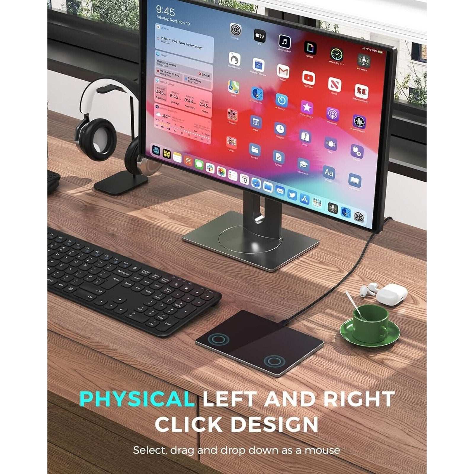 Seenda Touchpad Trackpad for Windows External USB w High Precision Navigation