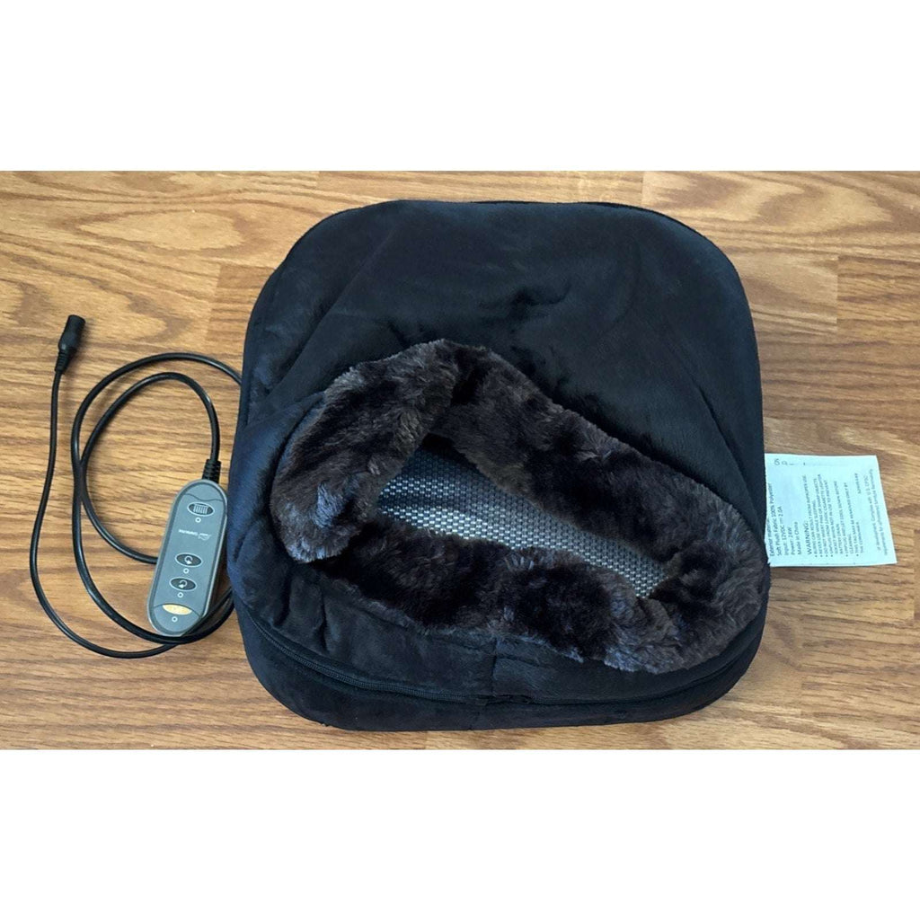 Snailax Electric Shiatsu Foot & Back Massager with Heat, Kneading Foot Warmer