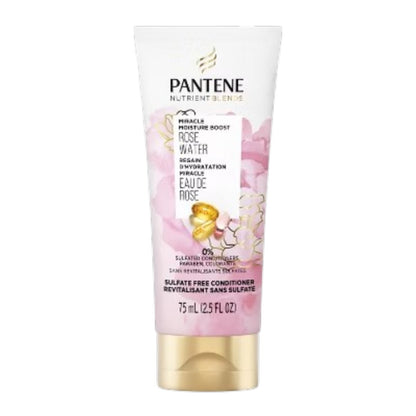 4x Pantene Nutrient Blends Miracle Moisture Boost Rose Water Conditioner 2.5floz