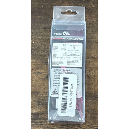 HEIGHTEN 110mm Fishing Carbon Reel Handle w/ TPE 24mm Knob for Shimano Daiwa Abu