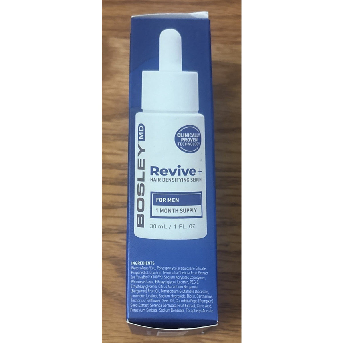 2x BosleyMD Revive + Densifying Hair Regrowth Serum for Men - 2 Month Supply NEW