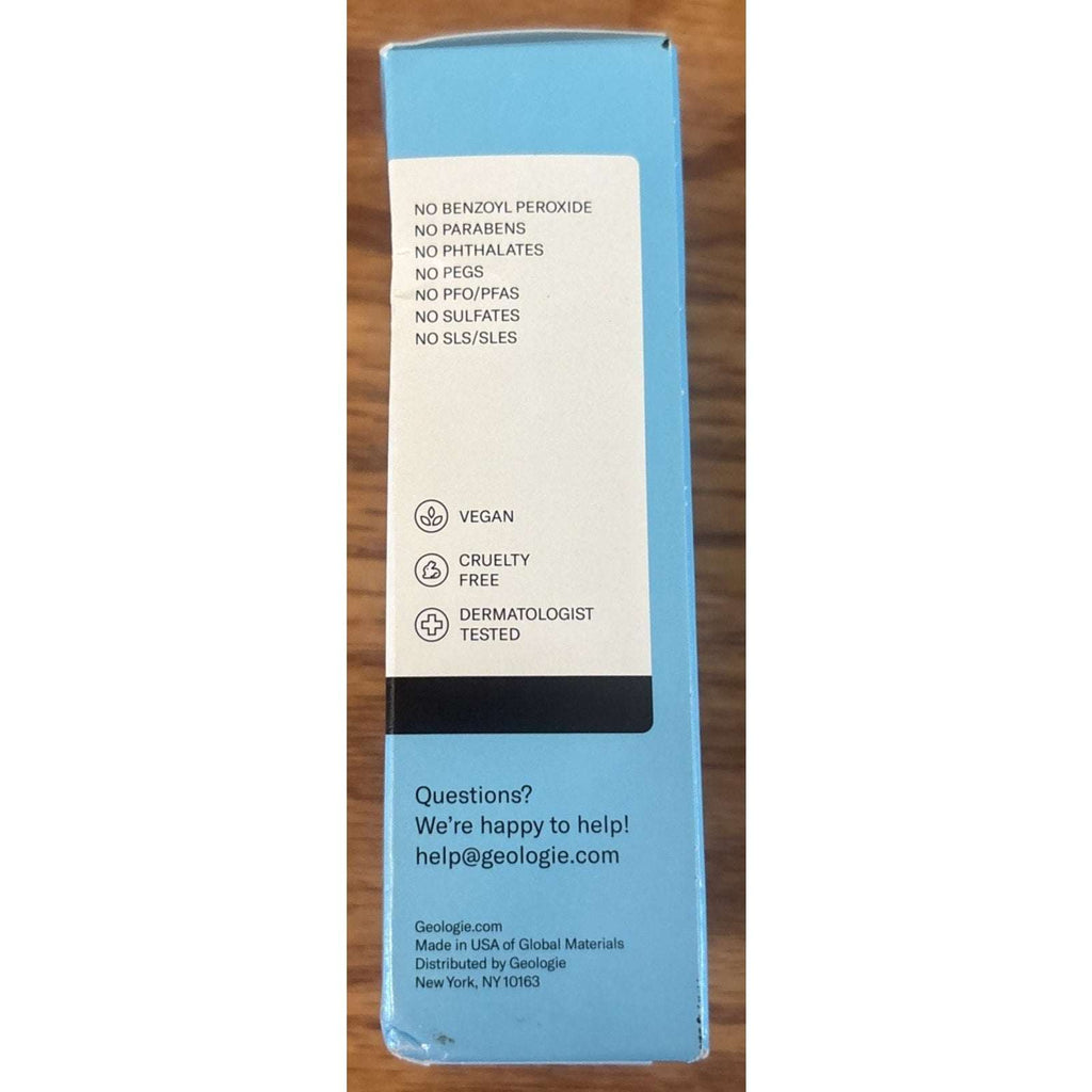 2x Geologie Clear System PM Skin Repair Resurfacing Moisturizer 0.2% Retinol 2oz