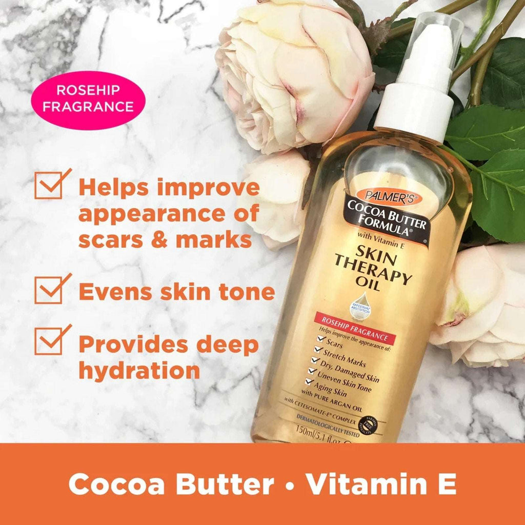 2x Palmer's Cocoa Butter Skin Therapy Body Oil Rosehip w/ Vitamin E 5.1 fl oz
