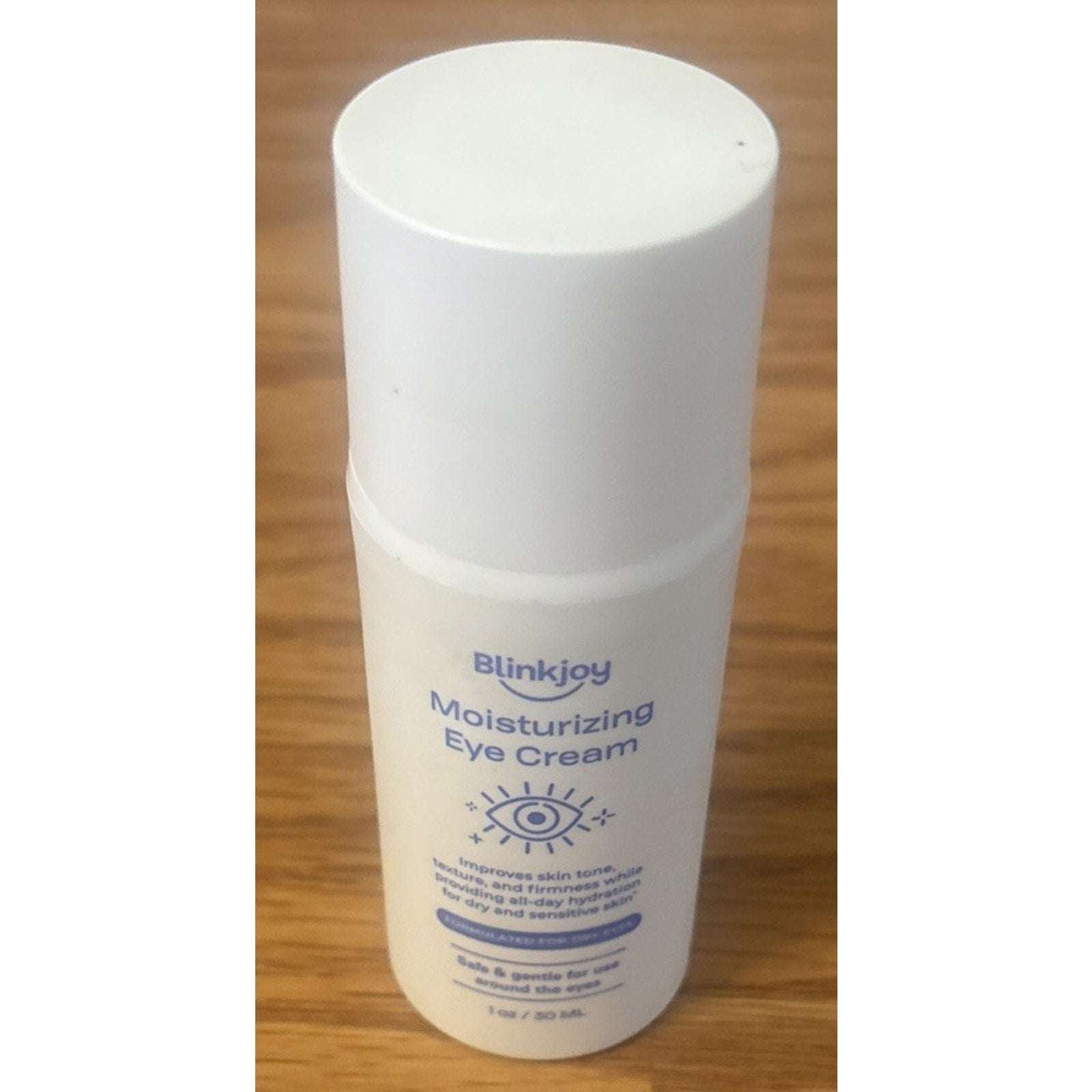 Blinkjoy Moisturizing Under Eye Cream Improves Skin Tone, Texture & Firmness 1oz