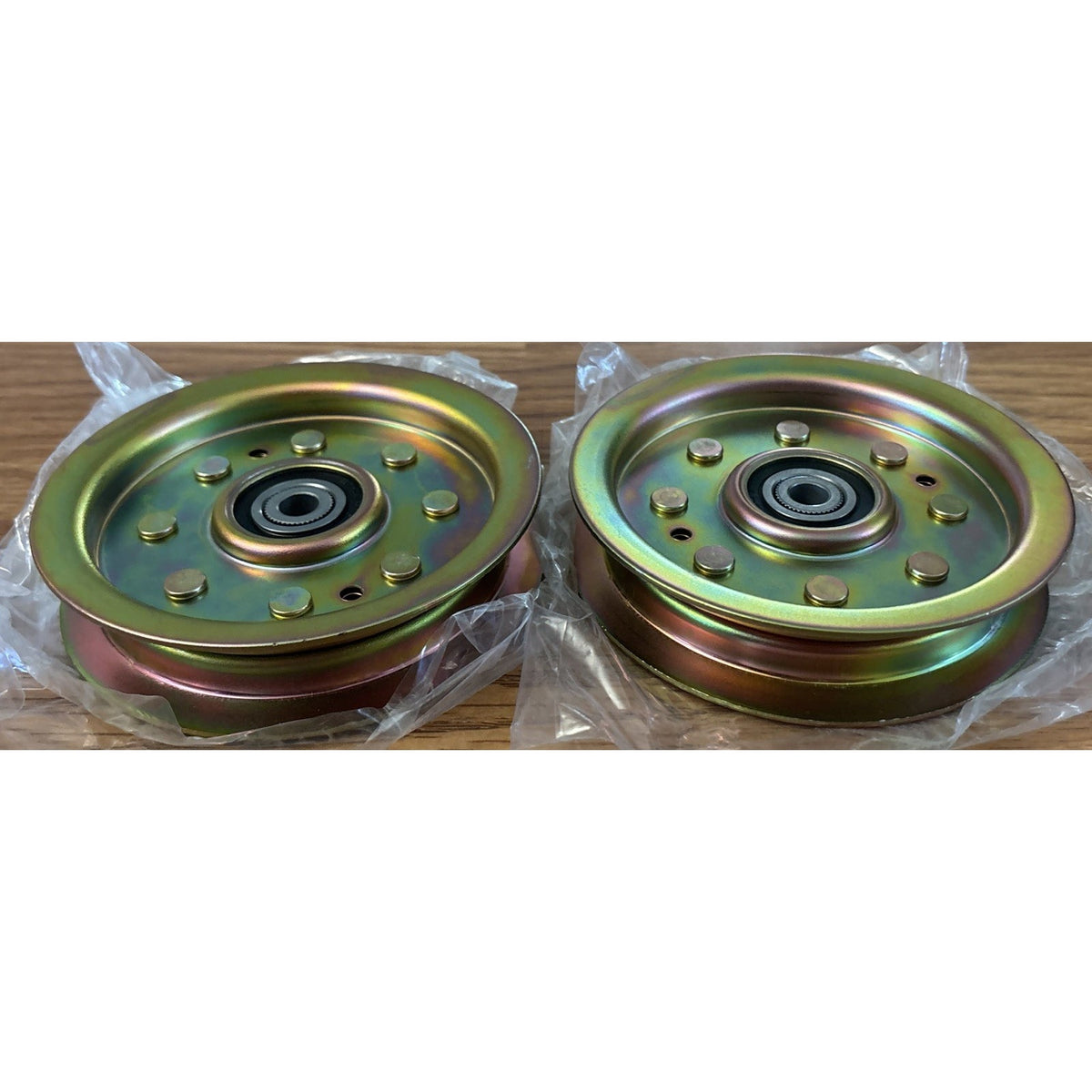 2 Pack Idler Pulley 4.25 Inch Heavy Duty For Cub Cadet 50" RZT50 Mower 75604129B