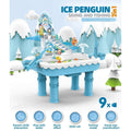 Kids Ice Penguin Splash Pond Toddler Fishing & Skiing Water Mini Activity Table