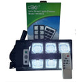 Outdoor Solar LED Street Flood Light Dusk To Dawn Remote Controlled & Waterproof