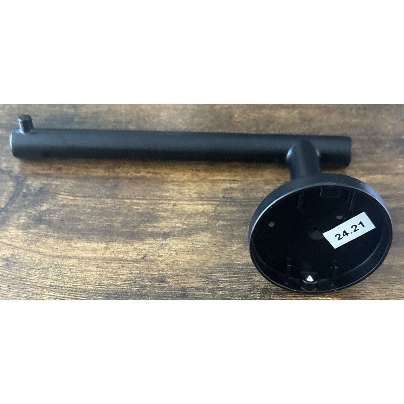 Delta 75950-BL Trinsic Single Bar Tissue Toilet Paper Roll Holder - Matte Black