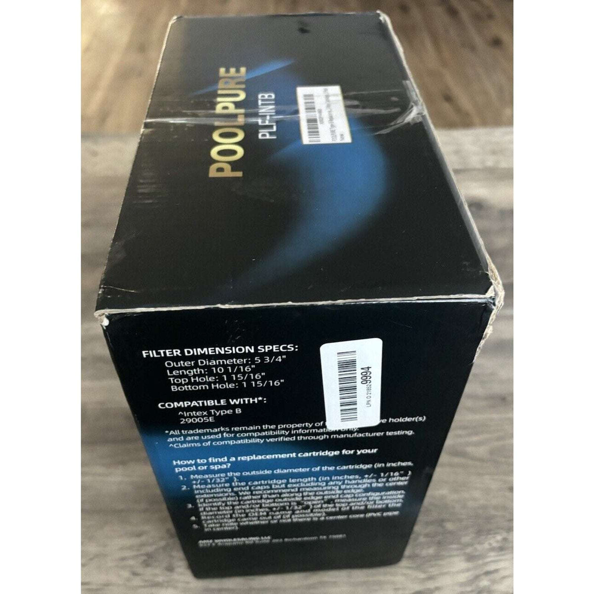 PoolPure Pool and Spa Filtration Filters - PLF-INTB - Intex type B, 29005E - 2Pk
