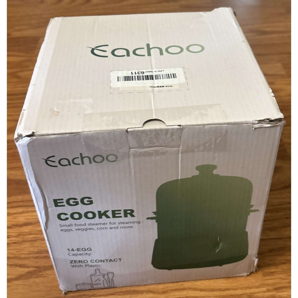 14 Egg Stainless Steel Electric Rapid Hard Boiled Egg Cooker Steamer w/ Timer