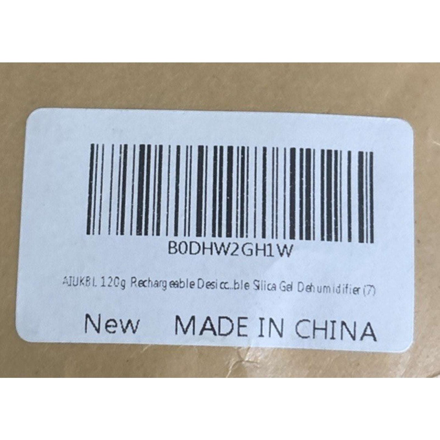 120g Rechargeable Desiccant Moisture Absorbing Bag for Home Closets Safe Car