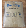 Bedlore Fluffy Mattress Topper Queen White Soft Breathable Noiseless Bedding