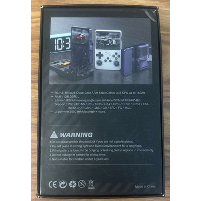 R36S Retro Handheld 15000+ Video Game Console RK3326 Quad-Core ARM 64GB