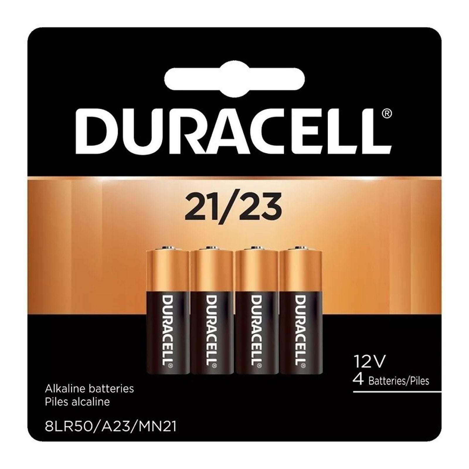 5 Packs Of 4 Duracell 12V A23 21/23 MN21 MN23 23AE 23A 23GA Security Batteries