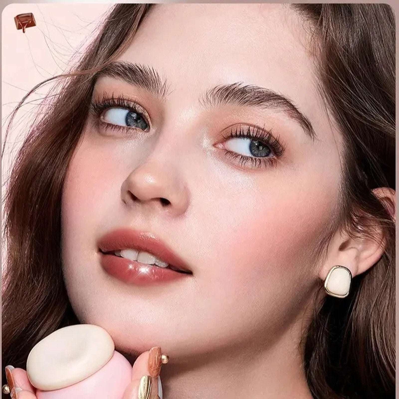 PageVine Hydra Jelly Pocket Lip Jam CHOCO CREAM Lip Gloss w/ Built in Applicator