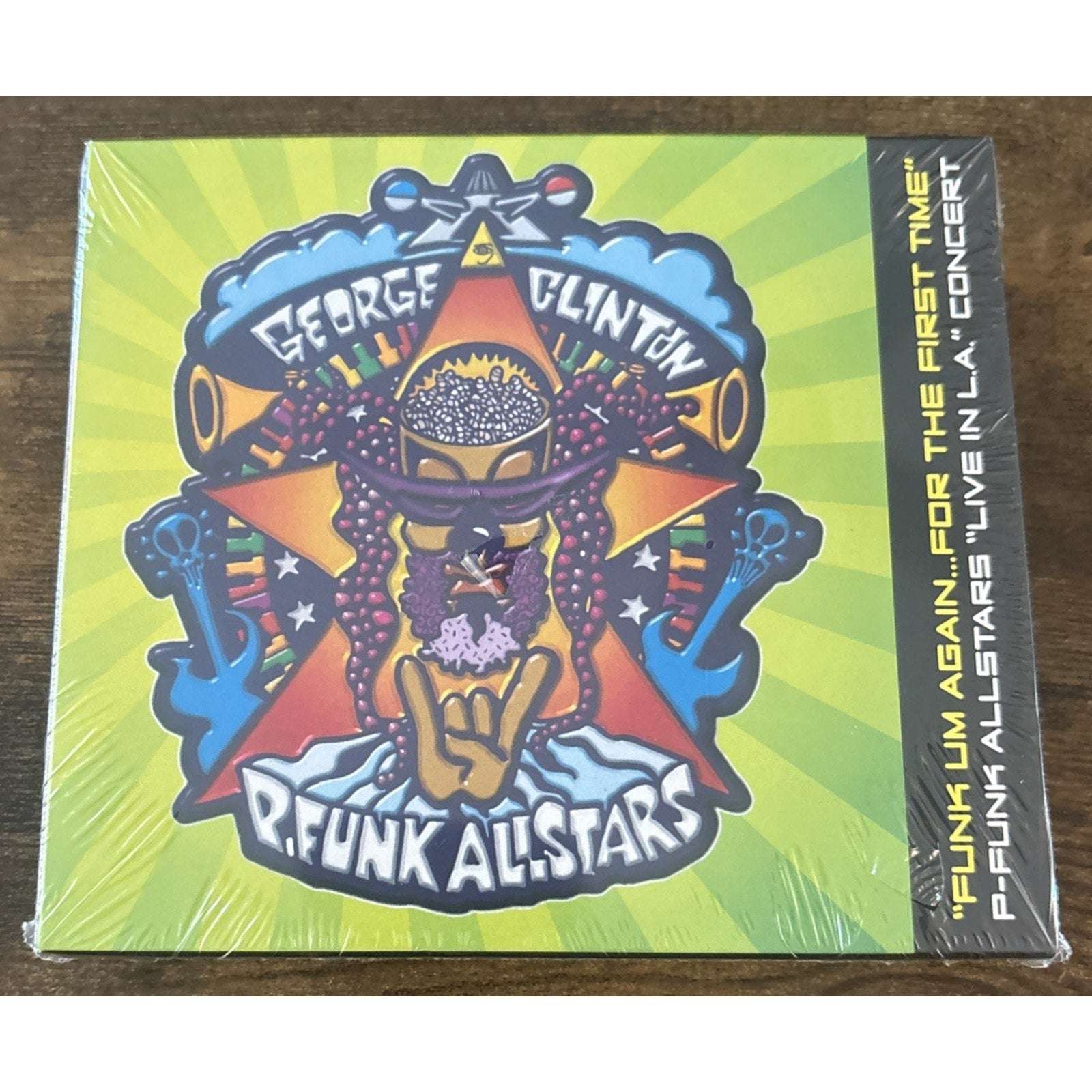 George Clinton & The P-Funk AllStars 2 Disc CD Collectors Set LIMITED QUANTITY