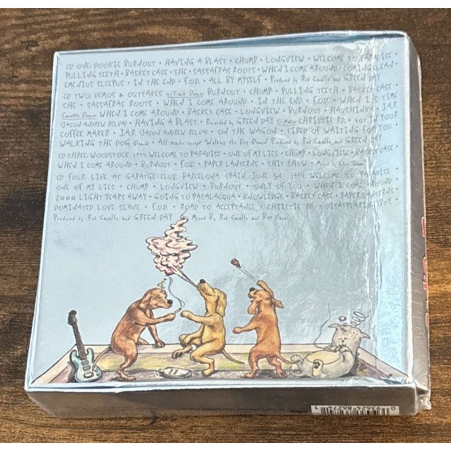 Green Day - Dookie -30th Super Deluxe 4 CD Boxset *SEALED (Demos/Live Woodstock)