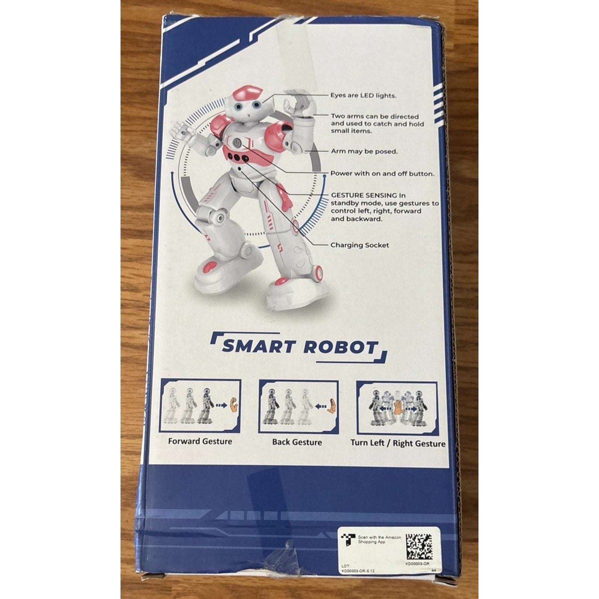 KingsDragon RC Smart Robot, Air Gesture & Sensing Programmable Remote Dance Walk