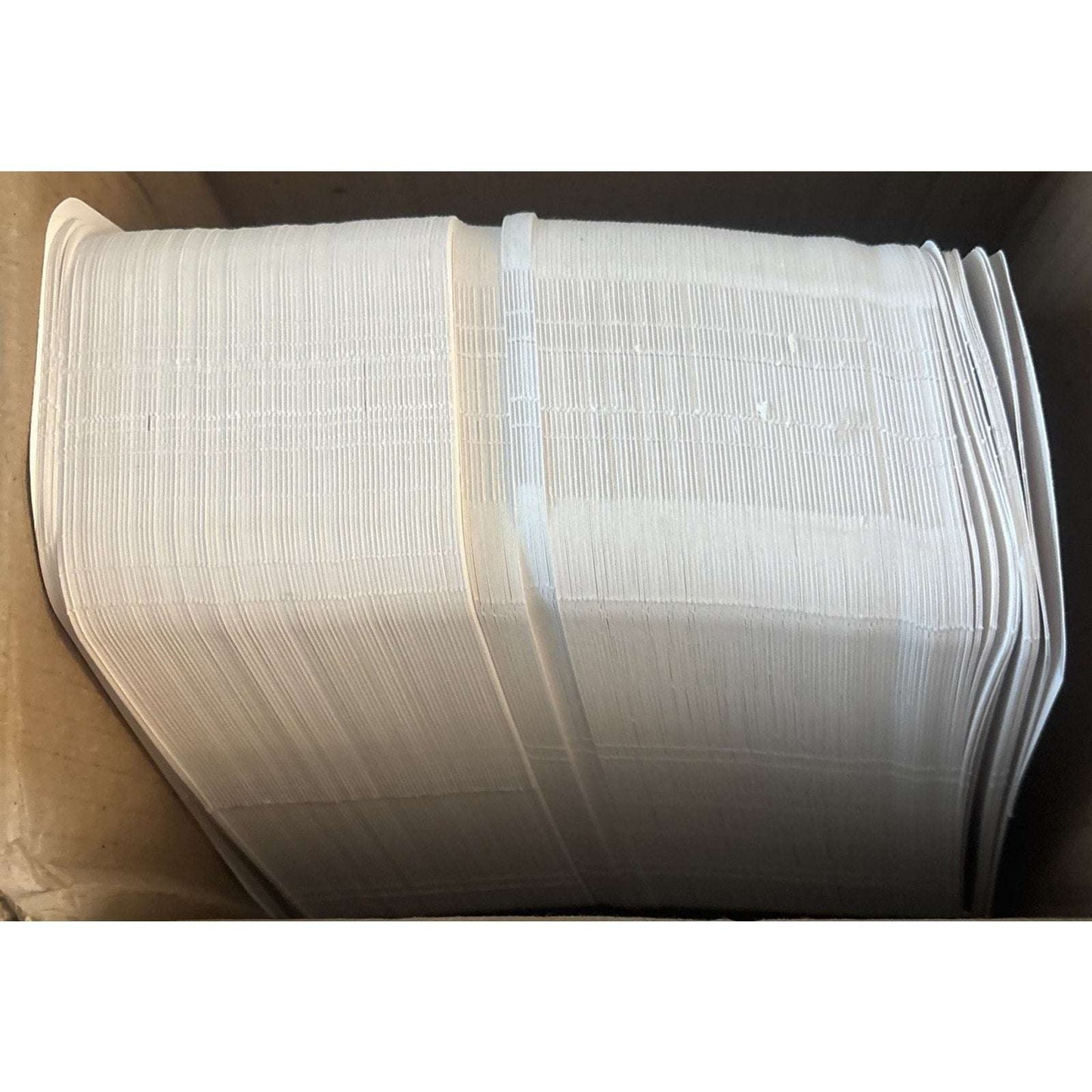 New Southern Champion Tray 1480 Paperboard White Pizza Slice Wedge (Case of 500)