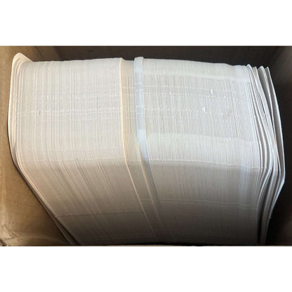 New Southern Champion Tray 1480 Paperboard White Pizza Slice Wedge (Case of 500)