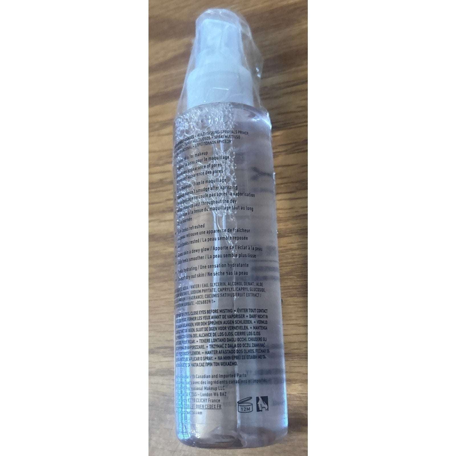 NYX PROFESSIONAL MAKEUP Bare With Me Multitasking Face Primer & Setting Spray