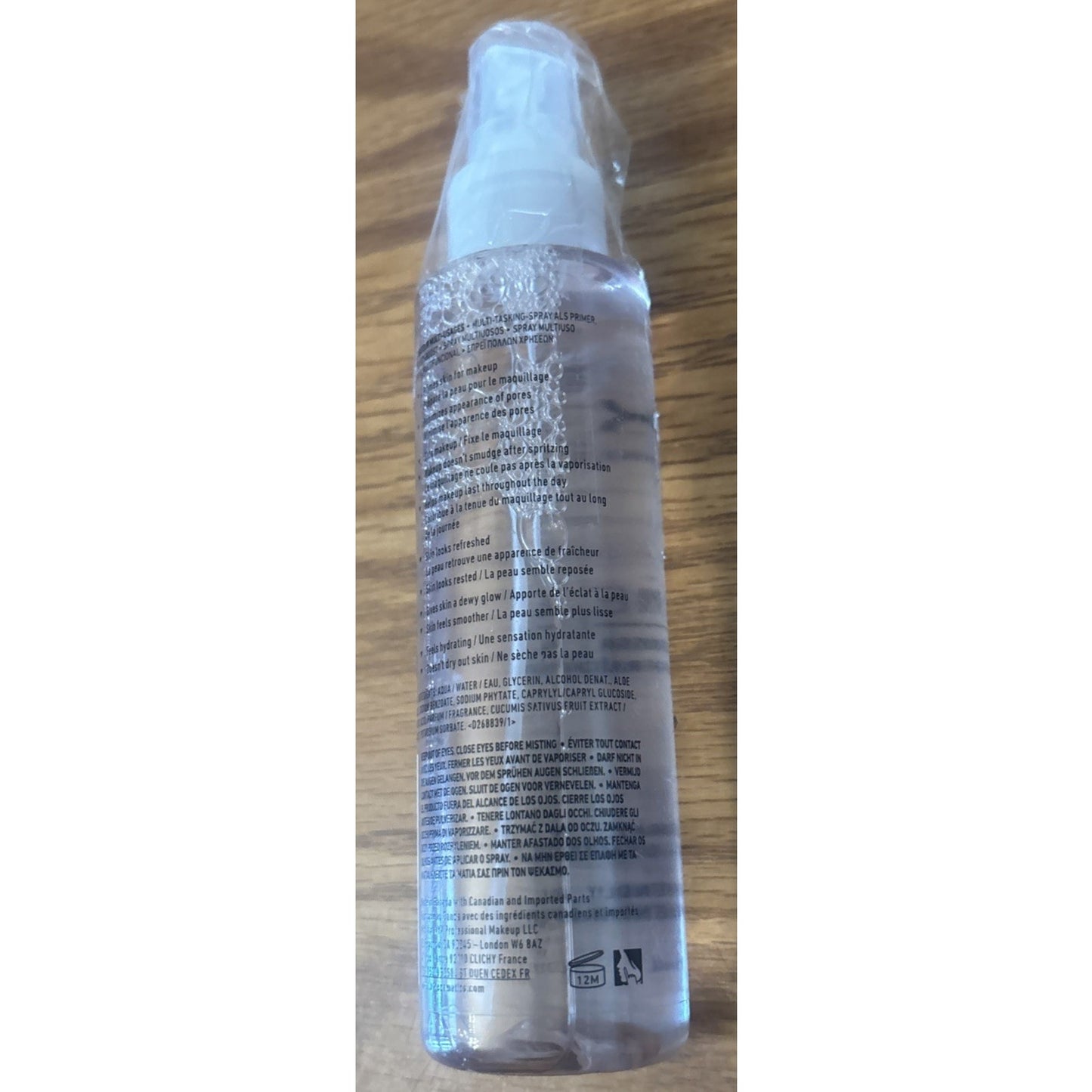 NYX PROFESSIONAL MAKEUP Bare With Me Multitasking Face Primer & Setting Spray