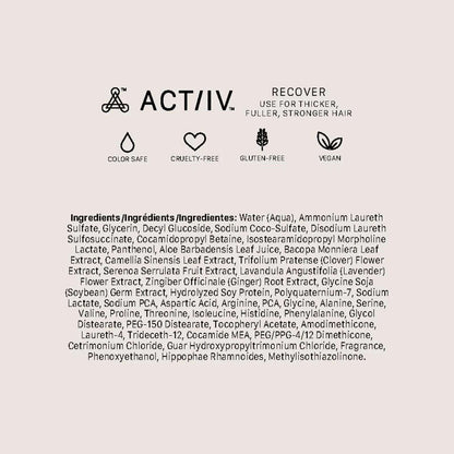 ACTiiV Recover ACT/IV Thickening Shampoo Treatment for Men 2.7 fl oz / 80ML