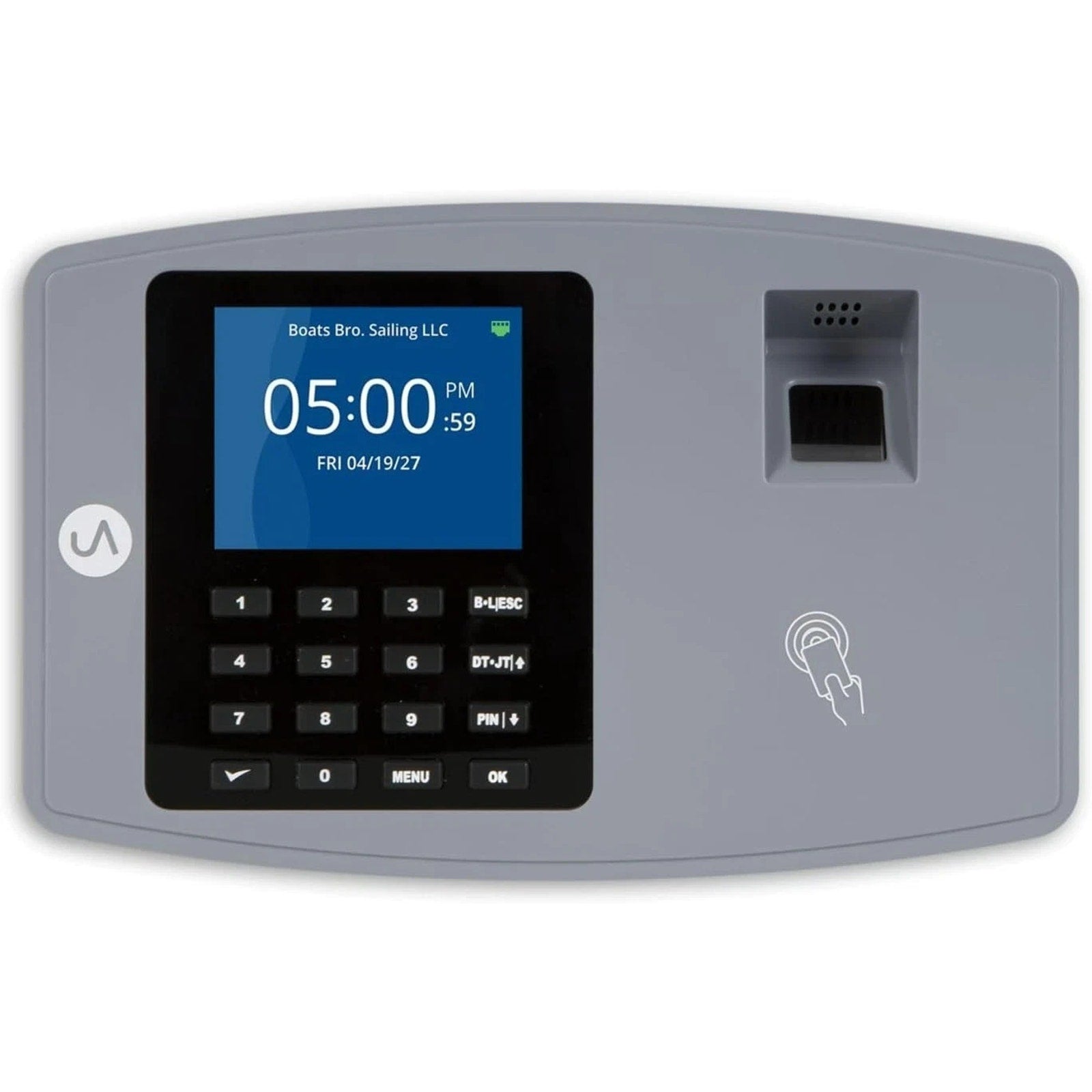 uAttend BN6500N Biometric Fingerprint WiFi Time Clock System for Business SEALED