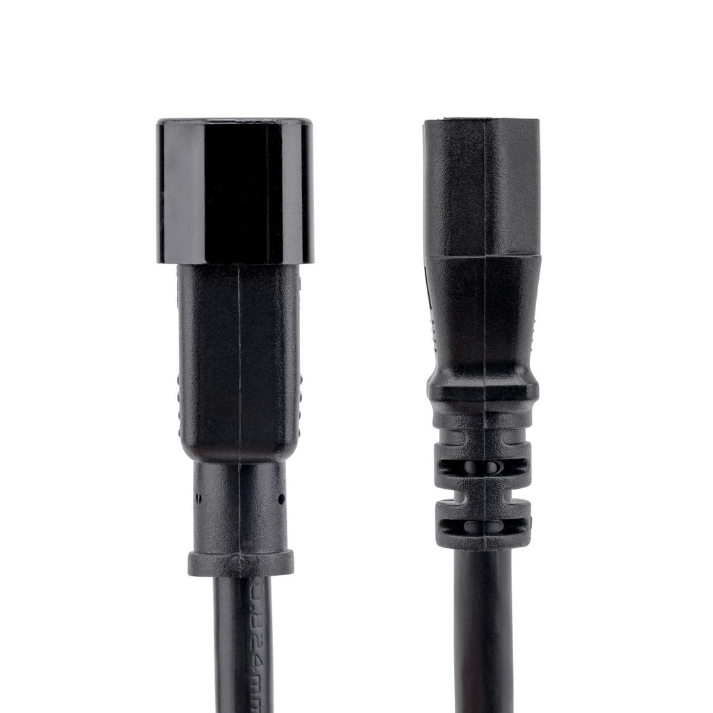 5PC StarTech.com AC Power Cord Extension IEC 60320 C14 to C13 14AWG 15A 125V 3ft