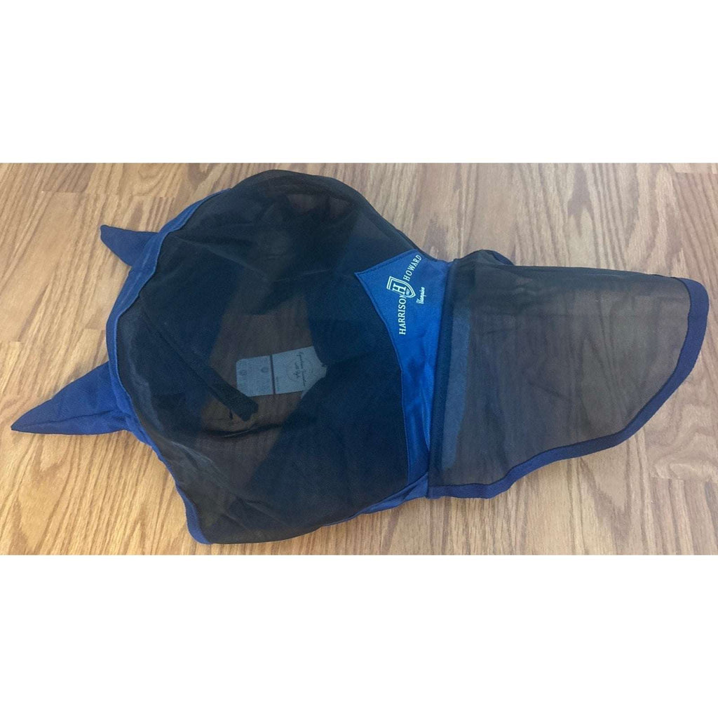 Harrison Howard Champion Horse Fly Mask w/ UV Protection, Long Nose & Ears, Full