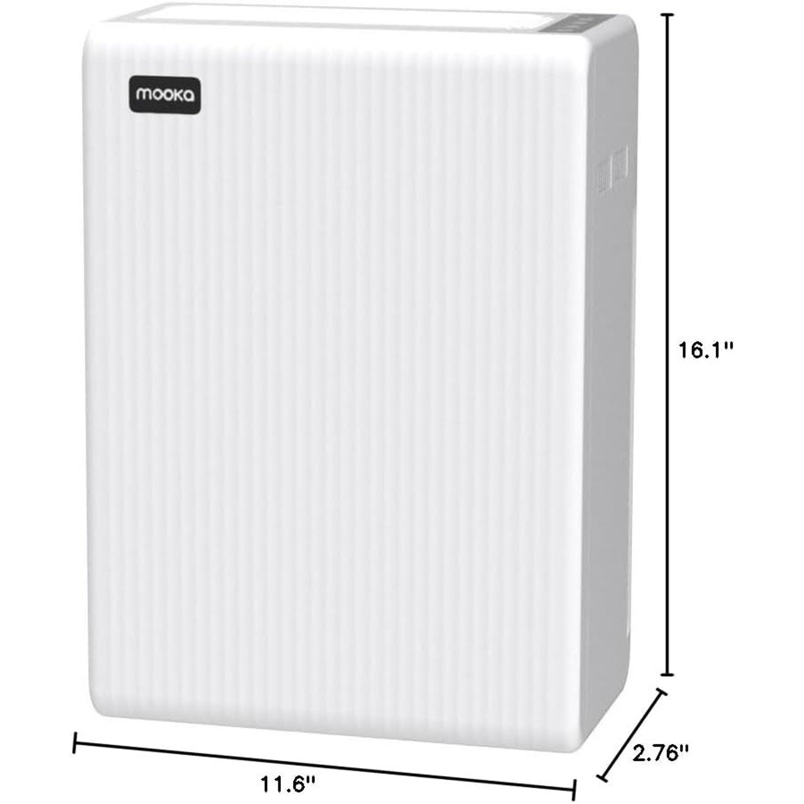 MOOKA H13 HEPA Air Purifier Whole House-2000SqFt Air Cleaner Allergies Pets Odor