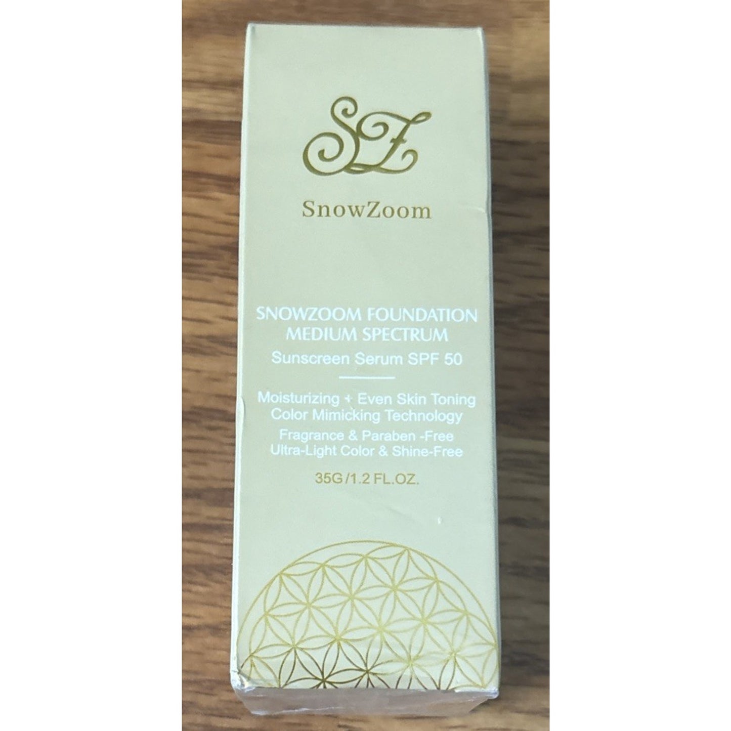 Snowzoom Forever 4-in-1 Concealer Foundation Liquid Makeup Medium/Light SPF 50