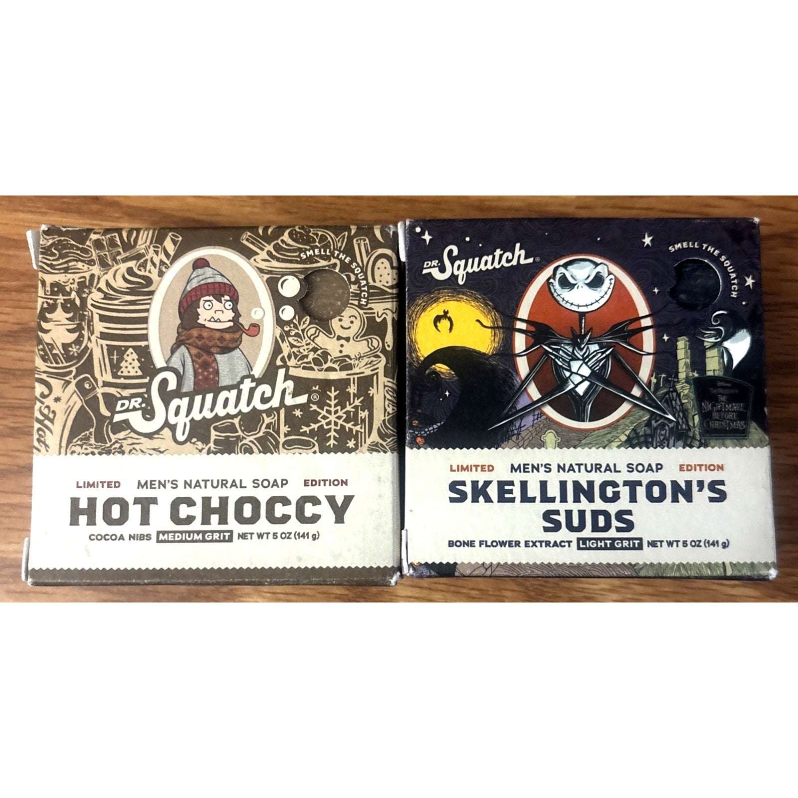 Dr. Squatch Skellington’s Suds & Hot Choccy Limited Edition Men’s Natural Soap