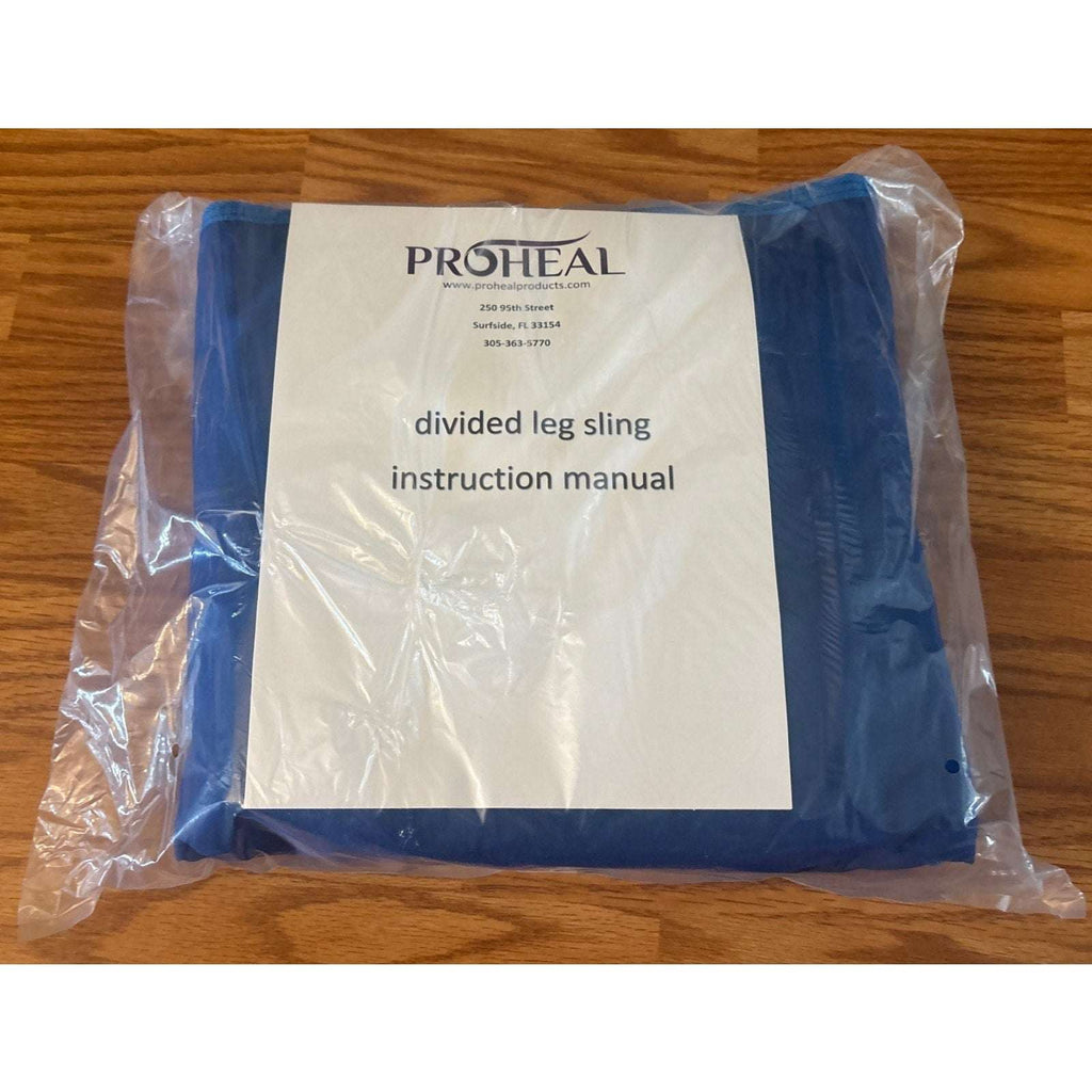 ProHeal 30102-MP Divided Leg Solid Patient Lift Sling XL Extra Large Blue 450lb