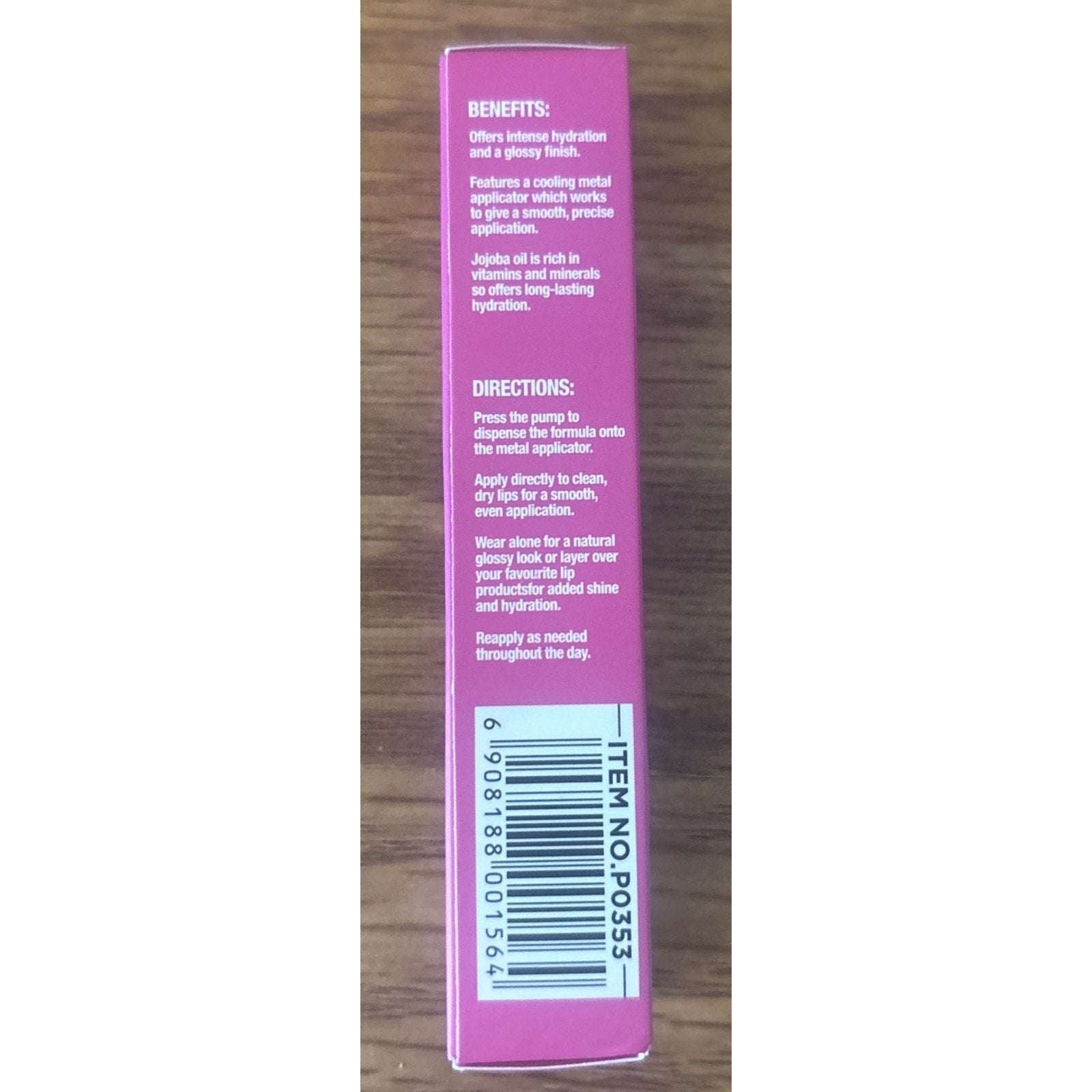 PageVine Glazed Lip Oil So Taupe – Tinted Color, All-Day Hydration & High Shine