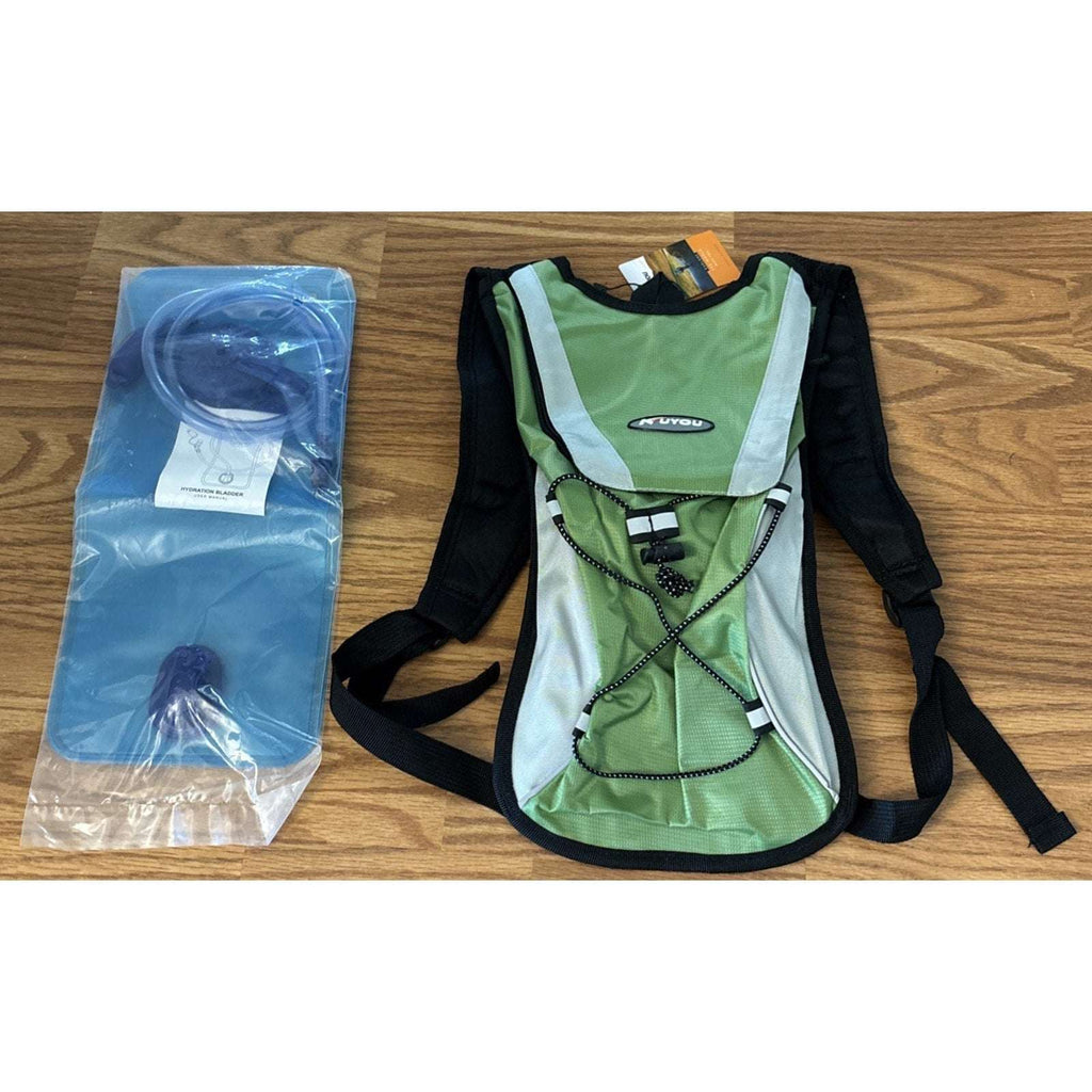 Insulated Hydration Backpack w/ 2L Bladder Lightweight Running Biking Festival