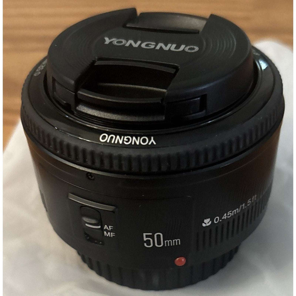 YONGNUO YN50mm F1.8 Canon EF Mount Auto/Manual Focus Full Frame 52mm Filter Size