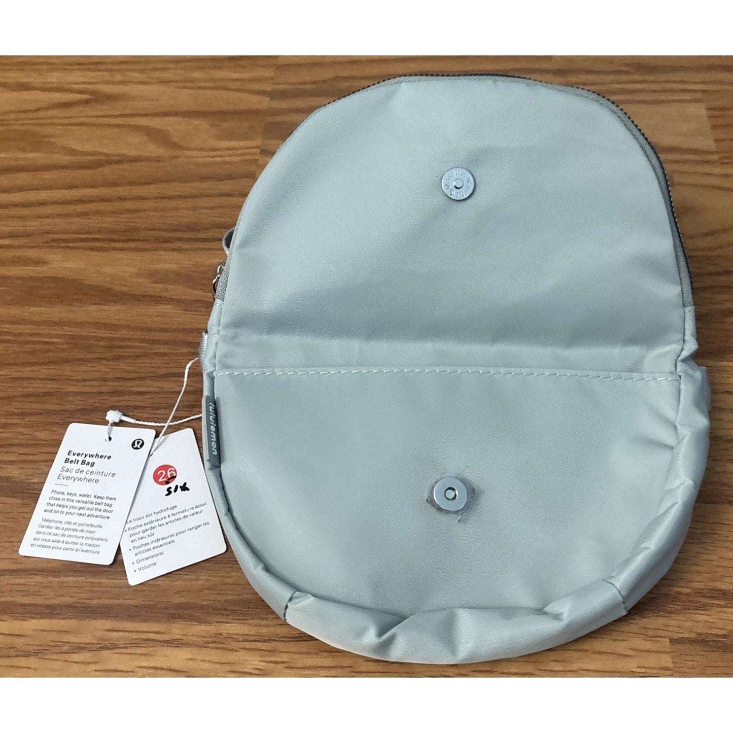 Lululemon ALL NIGHT FESTIVAL BAG 2L Micro Everywhere Belt Bag Foldover in Gray