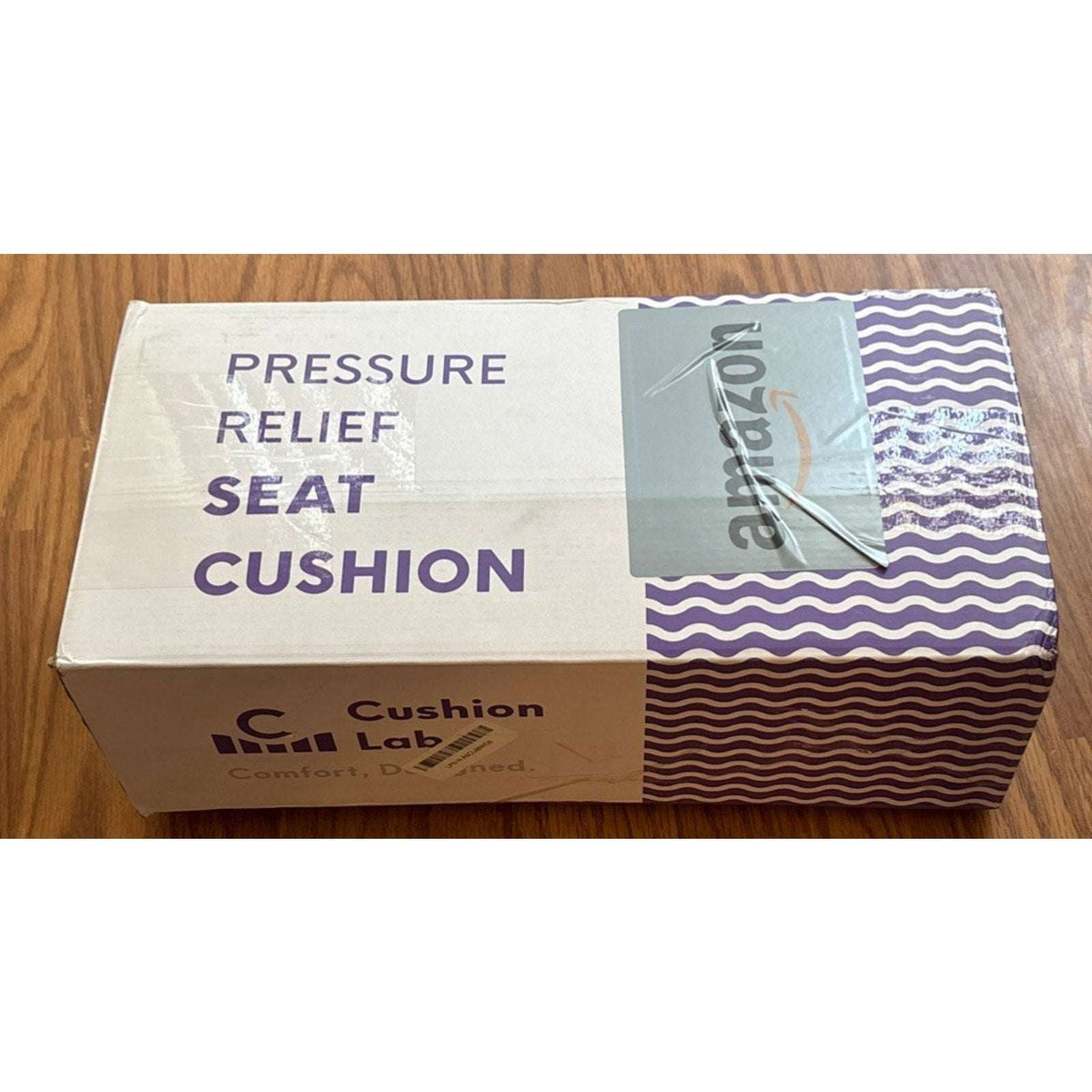Cushion Lab Pressure Relief Seat Cushion Memory Foam Contoured Long Sitting Hour