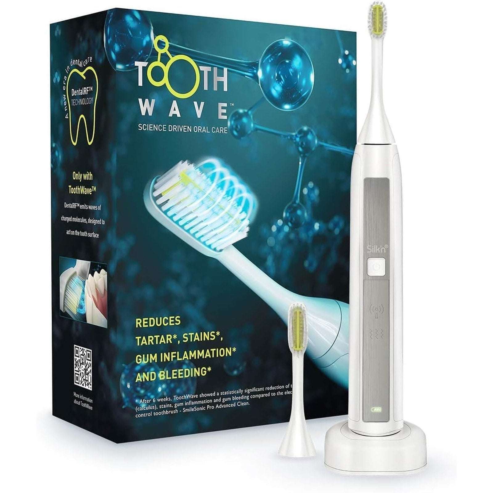 Silk'n ToothWave DentalRF Technology Toothbrush Brand New/Sealed MSRP $349