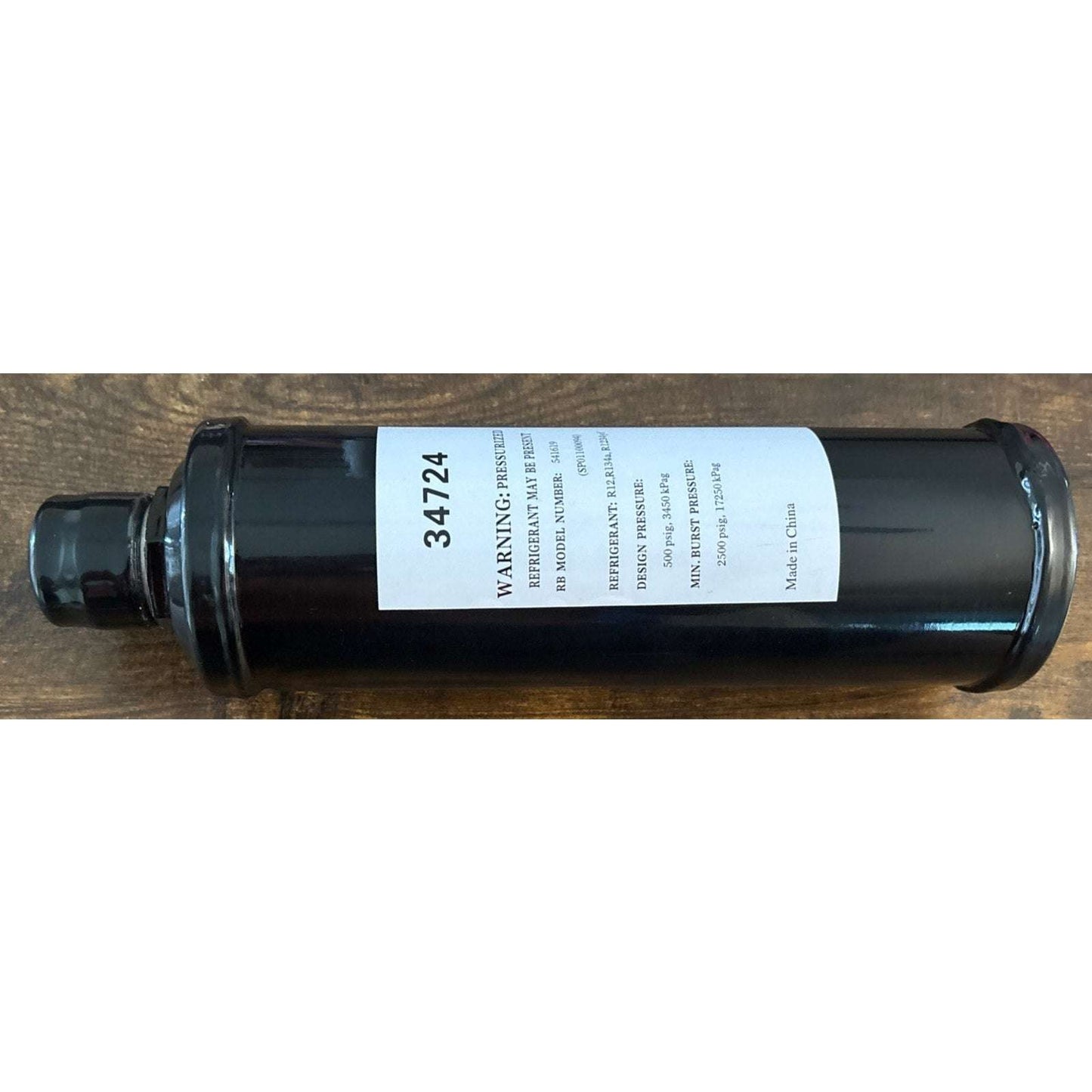 34724 A/C Recycling Filter-Drier Spin-on Filter Compatible with Robinair 34724