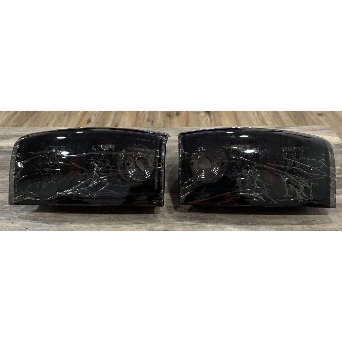 Winjet LED Tail Lights - Black / Smoke for 2001-2005 Ford Ranger - CTWJ-0146-BS