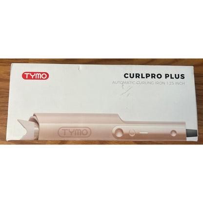 TYMO CURLPRO PLUS 1.25" Automatic Rotating Curling Iron Wand Beach Waves - Pink