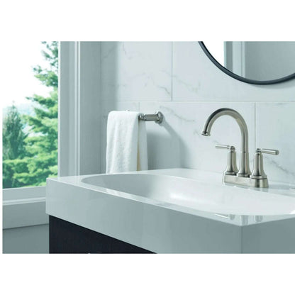 Delta 73508 Saylor 8" Towel Bar Polished Chrome - Hand Towel/Towel - Silver