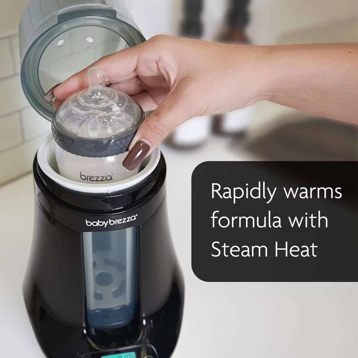 Baby Brezza Bottle/Formula & Breast Milk Warmer Electric Fast & Precise w Memory